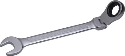 SW-Stahl 03530L-32 ringratelsleutel 32 mm I ringsleutel met scharnier I 72 tanden I steeksleutel met ringratel I ringratel steeksleutel SW 32