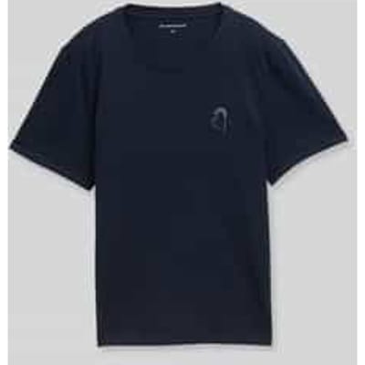 Tom Tailor - T-shirt met print - Maat XS - sky captain blue