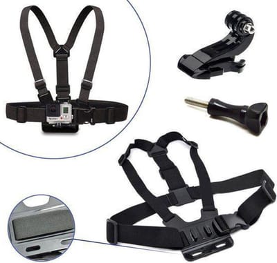 *** 11-in-1 accessoire set geschikt voor Action Camera Hero 5,6 en 7 - In één handige opbergkoffer - Action Camera Accessoire van Heble® ***