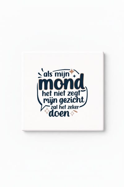 Tegel met Uniek Design | Ontwerp Jouw Eigen Tegel | Handgemaakt Cadeau voor Elk Interieur | Gepersonaliseerd op Aanvraag | Enkel of Grote Bestelling