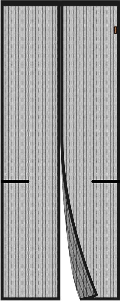 Vliegengordijn - Magnetisch Vliegengordijn - 90 x 210 cm - Hordeur - Magnetische Deurhor - Montage Zonder Boren - Heavy-duty Insectenwerend hor - Sterke Magneten - Zelfsluitend - Full-Frame Klittenband - Deurhor - Vliegengaas - 90x210 cm