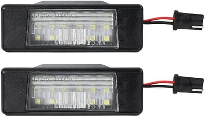 Kentekenplaat Verlichting - LED Lampen - Auto Verlichting - Foutloos Canbus Ontwerp - 12V DC - Wit 6000K