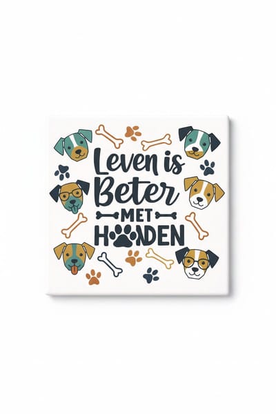 Tegel met Uniek Design | Ontwerp Jouw Eigen Tegel | Handgemaakt Cadeau voor Elk Interieur | Gepersonaliseerd op Aanvraag | Enkel of Grote Bestelling