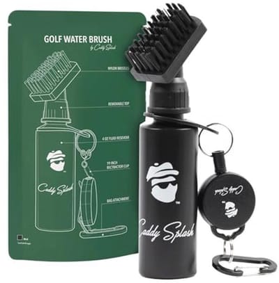 Premium Golf Club Cleaner met Water - Heavy Duty Intrekbare Clip voor Eenvoudige Reiniging