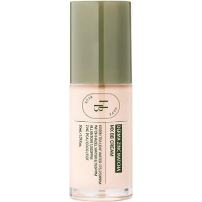 [HEVE BLUE] Derma Zink Matcha MX BB Crème 30ml 0.5 Ivory