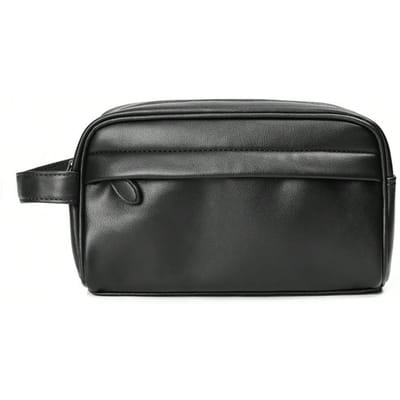 Nouveau Sac de Soirée Homme Mode Affaires Grande Capacité Sac de Toilette Décontracté Sac de Soirée noir