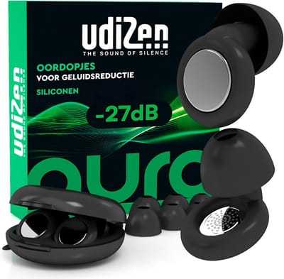 Geluiddempende Oordoppen - Ergonomische Siliconen Oordopjes voor Slaap, Reizen en Studeren - Wasbaar en Herbruikbaar - 27dB