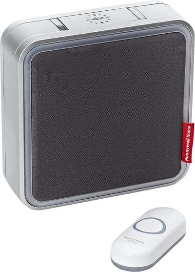 Draadloze Deurbel Kit - Draagbare Deurbel - Bezoekers Ontvangen - MP3 Melodie Opties - 200m Bereik - Grijs