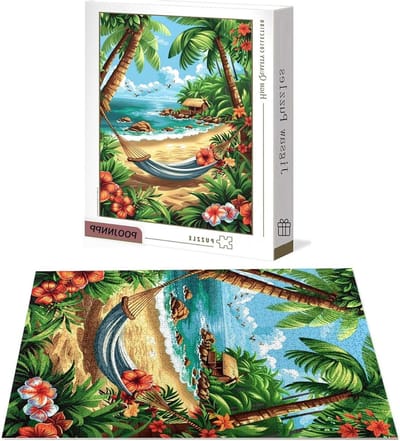 Legpuzzel Volwassenen - Houten Puzzel - Ontspanning Thuis - Genummerde Achterkant - 1000 Stukjes - Landschap