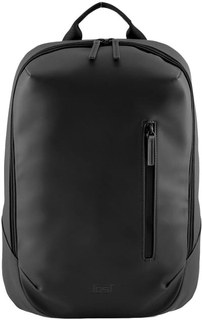 JOST laptop rugzak vrije tijd rugzak met laptopvak Halmstad Backpack Black zwart