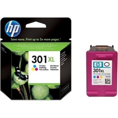 HP Inktcartridge 301XL (CH564EE) 3-kleuren Hoge capaciteit
