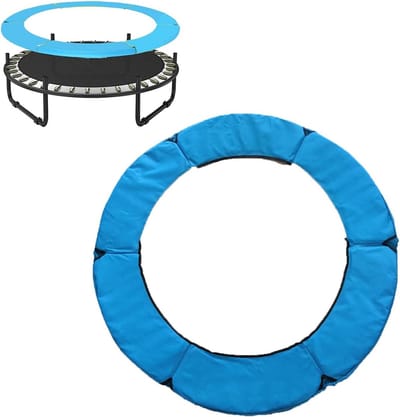 Trampoline Veiligheidspad - Randbescherming Veerhoes - Trampoline Gebruik - Waterdicht Oxford Doek - 1.2m Diameter - Blauw