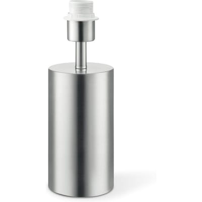 Home Sweet Home - Moderne tafellamp voet Cannes voor lampenkap - Geborsteld staal - 11/11/32cm - gemaakt van Metaal - geschikt voor E27 LED
