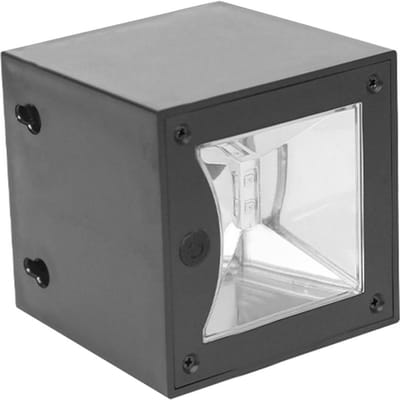 Wandlamp op zonne-energie, waterdichte buitenverlichting, tuinverlichting zwart