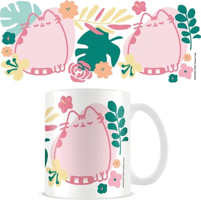Pusheen Tropical 11oz/315ml White Mug