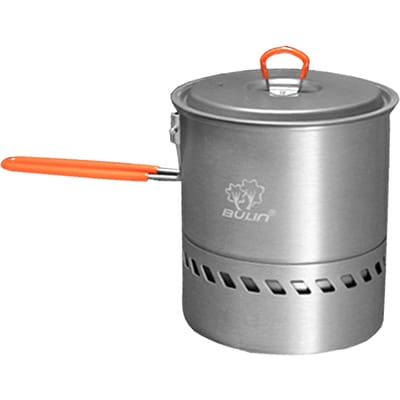 1,5 / 2,1L buiten kamperen reizen wandelen warmteopvang pot kookservies 1.5L gray