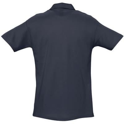 SOLS Heren Lente II Korte Mouw Zwaarlijvig Poloshirt (Marine)
