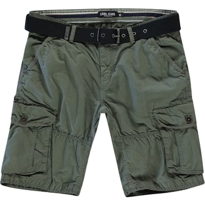 Cars Jeans Short Durras Heren Broek - Army - Maat M