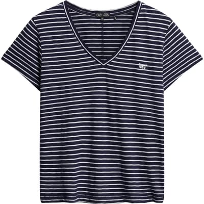 Superdry Studios Slub Emb Shirt Dames