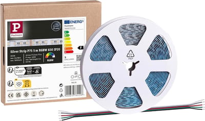 Paulmann Strip Silver P25 76012 LED-strip Energielabel: G (A - G) 24 V 5000 mm RGBW 5 m