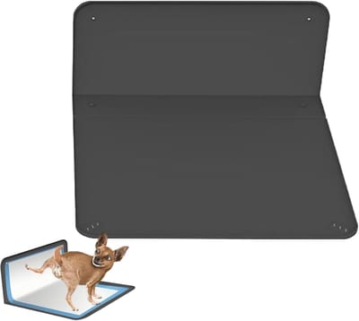 Hondentoilet - Zindelijkheidstrainer - Puppy Zindelijk Maken - Lekvrij Ontwerp - 89x65cm - Zwart