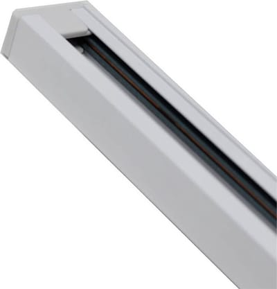 Spanningsrail - 1 Fase - Opbouw - Aluminium - Wit - 3 Meter
