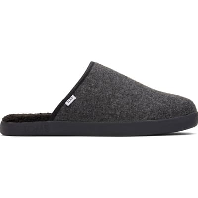 TOMS Harbor Heren Sloffen - Black - Maat 46