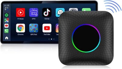 Top Kwaliteit Carlinkit - Carplay Dongle - Wireless Apple CarPlay & AndroidAuto Adapter - Zwart