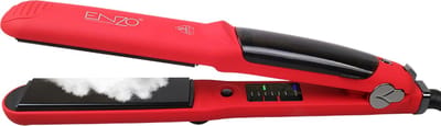 ENZO Beauty Pro Stoom Stijltang - ROOD