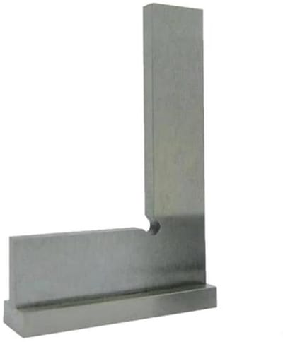 Vierkante Liniaal - Hoekliniaal - Nauwkeurig Meten - Brede Basis - 200x130 mm - Roestvrij Staal
