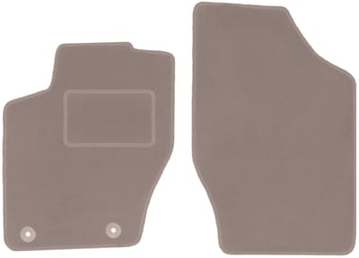 Beige voormatten voor: Peugeot 307 hatchback, stationwagen, SW (2001-2009)