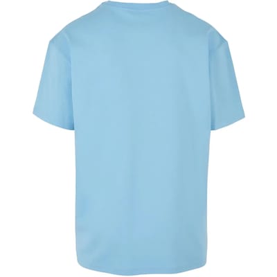 Build Your Brand - Heavy Oversized T-Shirt - Baltic Blue maat XS