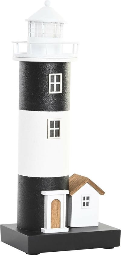 Luminous Decoration DKD Home Decor Hout LED Koplamp (15 x 10 x 37 cm)