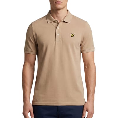 Lyle & Scott Plain Polo Heren - Maat M