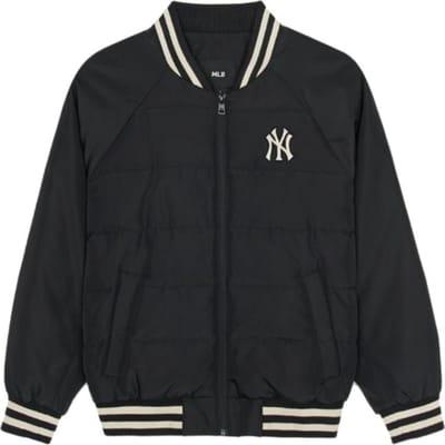 Veste matelassée unisexe MLB Confortable Douce Polyvalente Respirante Noir 3ADJV0146-50BKS S black