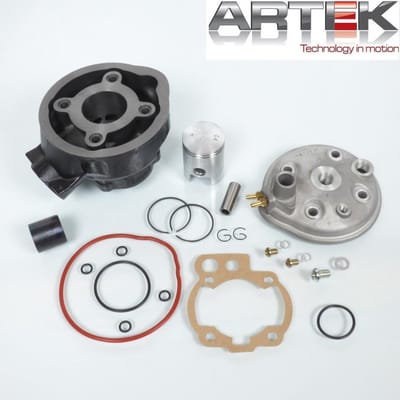 artek motortop voor minarelli 50 am6 1995 tot 2020 gietijzer 40,3mm nieuw