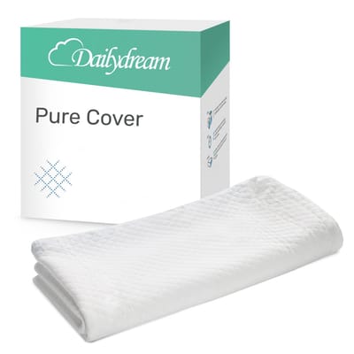 Dailydream - Topper hoes - Pure - 80x200x5cm - wasbaar - antislip - OEKO-TEX