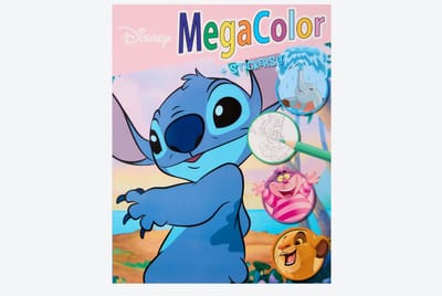 Megacolor - Stitch - Extra dik! kleurboek met +/- 120 kleurplaten en 1 stickervel met 25 stickers - Lilo&Stitch- knutselen - kleuren - tekenen - creatief - verjaardag - kado - cadeau