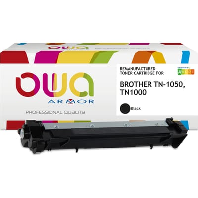 Toner OWA  alternatief tbv Brother TN-1050 zwart jumbo