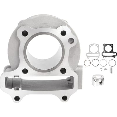 Kit de Réfection Cylindre Moteur WPiston Segment Axe Joint Cyclomoteur Scooter Convient pour GY6 80CC