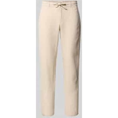 slim fit linnen broek van puur linnen model 'Fabio'