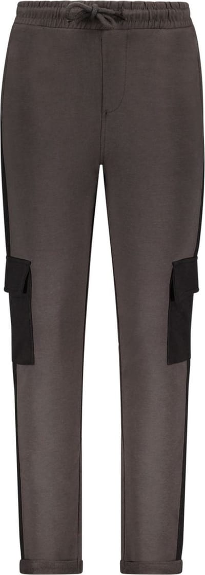 B.Nosy Jongens sweat broek cargo - Roaz - Antraciet grijs