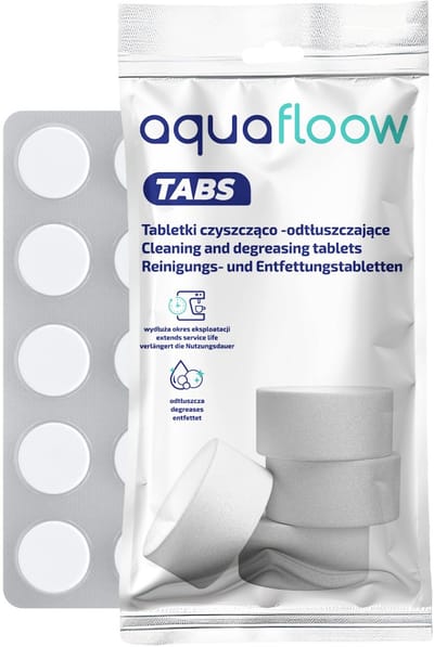 AquaFloow 10x Reinigingstabletten voor Koffiemachine – Ontvettingstabletten voor Koffiezetapparaat – Geschikt voor Krups, Nivona, Jura, Saeco, DeLonghi