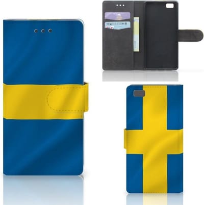 Huawei Ascend P8 Lite Bookstyle Case Zweden