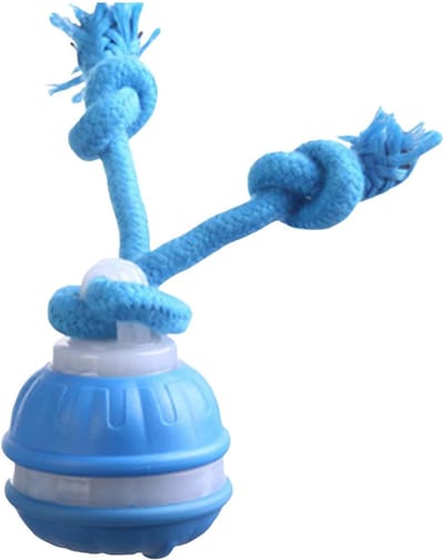 KZQ Interactief Hondenbal Speelgoed Automatisch Bewegend Met Staart Slim Verrijkingsspeelgoed Tegen Verveling Voor Puppy S Kleine En Middelgrote Honden Chase Buddy Activiteit