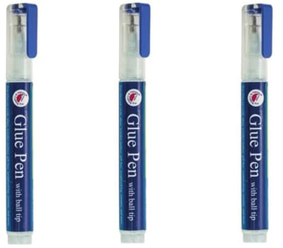 3x Glue Pen with ball point tip - 12416-1600 - Gratis verzonden