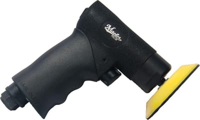 75 mm Poetsmachine SET op lucht 3500 rpm , 3 inch. Polijstmachine in koffer.