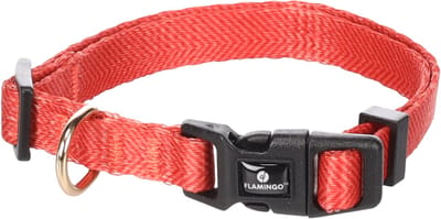 Flamingo - Hond Halsband Noekie Oranje XS 20-35cm 10mm