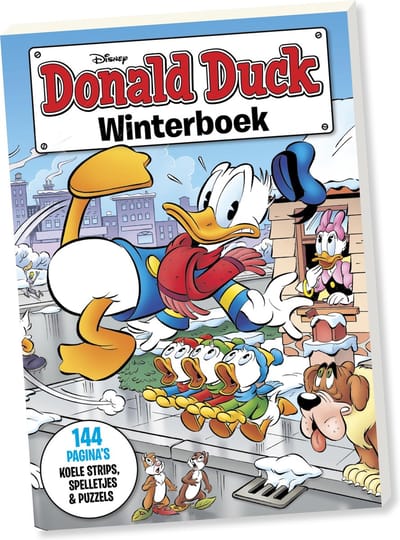 Donald Duck Winterboek Educatieve boeken (spelletjes en raadsels)