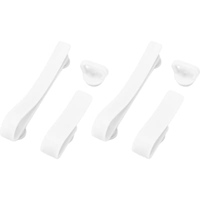 Plastic Strandtas Haken Accessoires voor Bogg Tassen Inzet Charm Schattige Bekerhouder Connector Sleutel wit